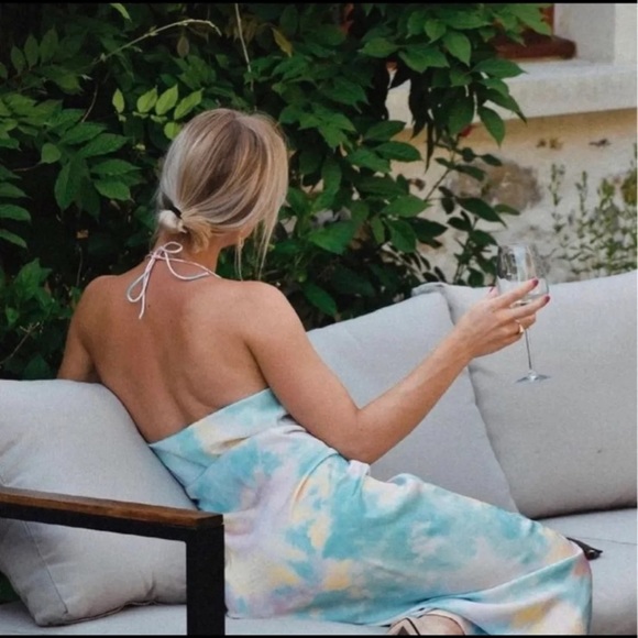 Zara Tie Dye slip dress - Picture 14 of 15